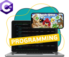 Программирование на C#. Удивительный мир 2D-игр - КИБЕРшкола программирования для детей, компьютерные курсы для школьников, начинающих и подростков - KIBERone г. Семилуки