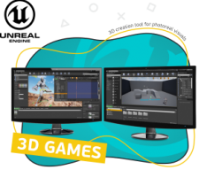 Unreal Engine 4. Игровой движок - КИБЕРшкола программирования для детей, компьютерные курсы для школьников, начинающих и подростков - KIBERone г. Семилуки