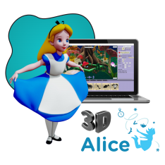 Alice 3d - КИБЕРшкола программирования для детей, компьютерные курсы для школьников, начинающих и подростков - KIBERone г. Семилуки