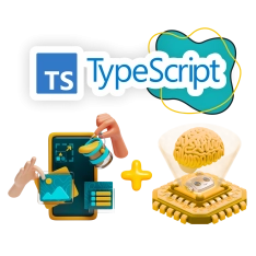 TypeScript + AI: создаём умные веб-приложения - КИБЕРшкола программирования для детей, компьютерные курсы для школьников, начинающих и подростков - KIBERone г. Семилуки
