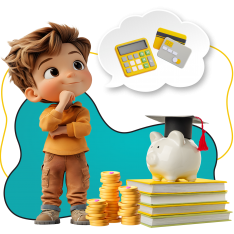 Финансовый интеллект вместе KIBERone - КИБЕРшкола программирования для детей, компьютерные курсы для школьников, начинающих и подростков - KIBERone г. Семилуки