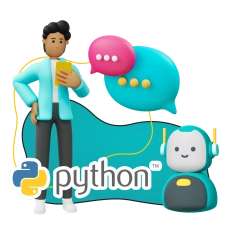 Умный чат-бот на Python на Telegram - КИБЕРшкола программирования для детей, компьютерные курсы для школьников, начинающих и подростков - KIBERone г. Семилуки